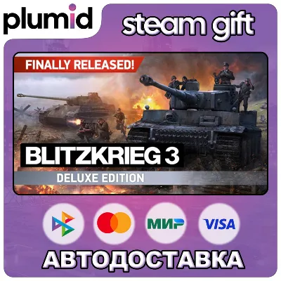 Blitzkrieg 3 Deluxe Edition Steam Gift / Россия + МИР / АВТО