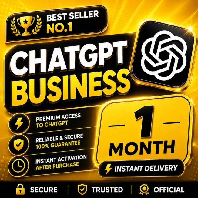 ChatGPT Business | 1 Месяц | Не требуется вход в аккаунт