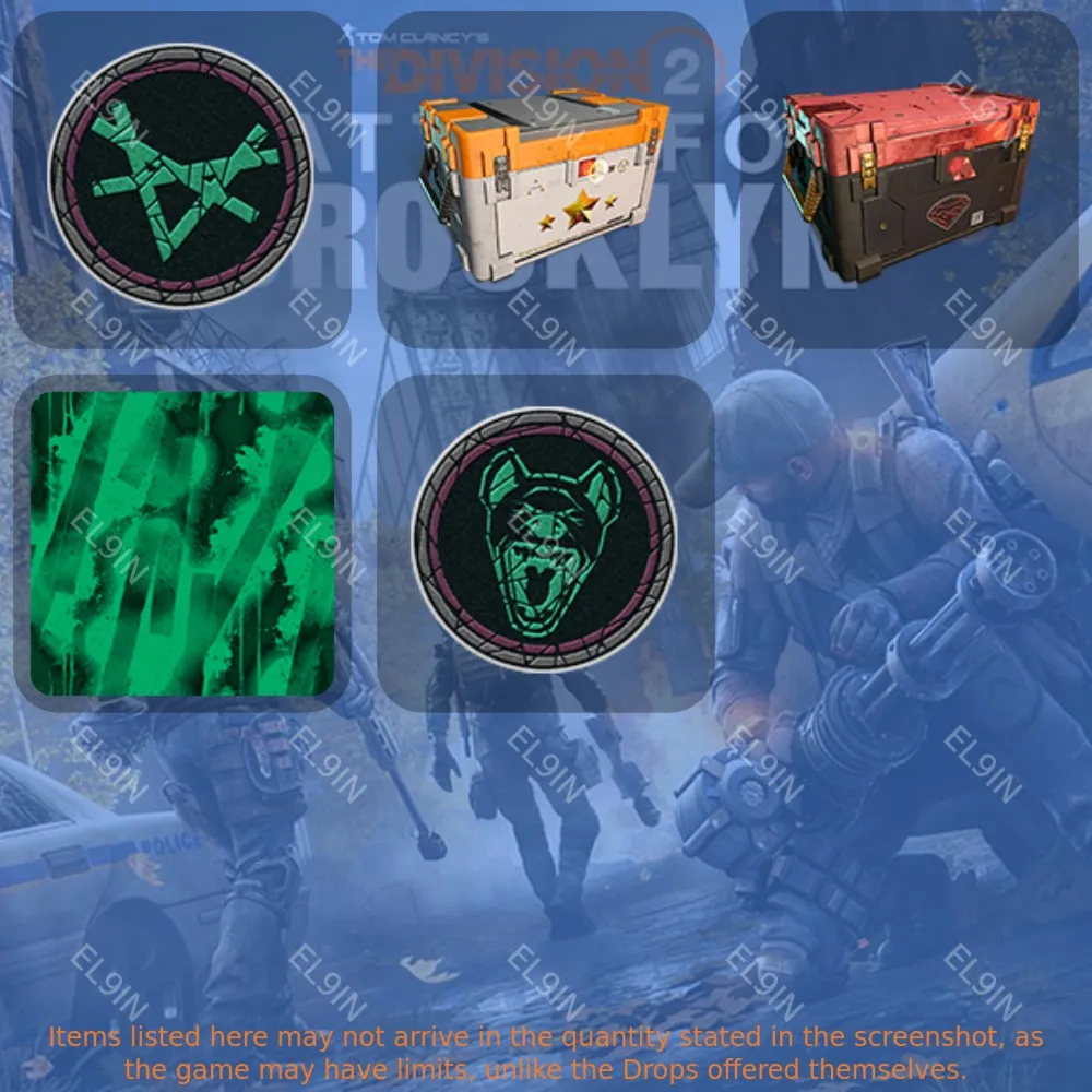🎯Tom Clancy's The Division 2🥇Твич Дропсы🧨5 предметов + 🎁
