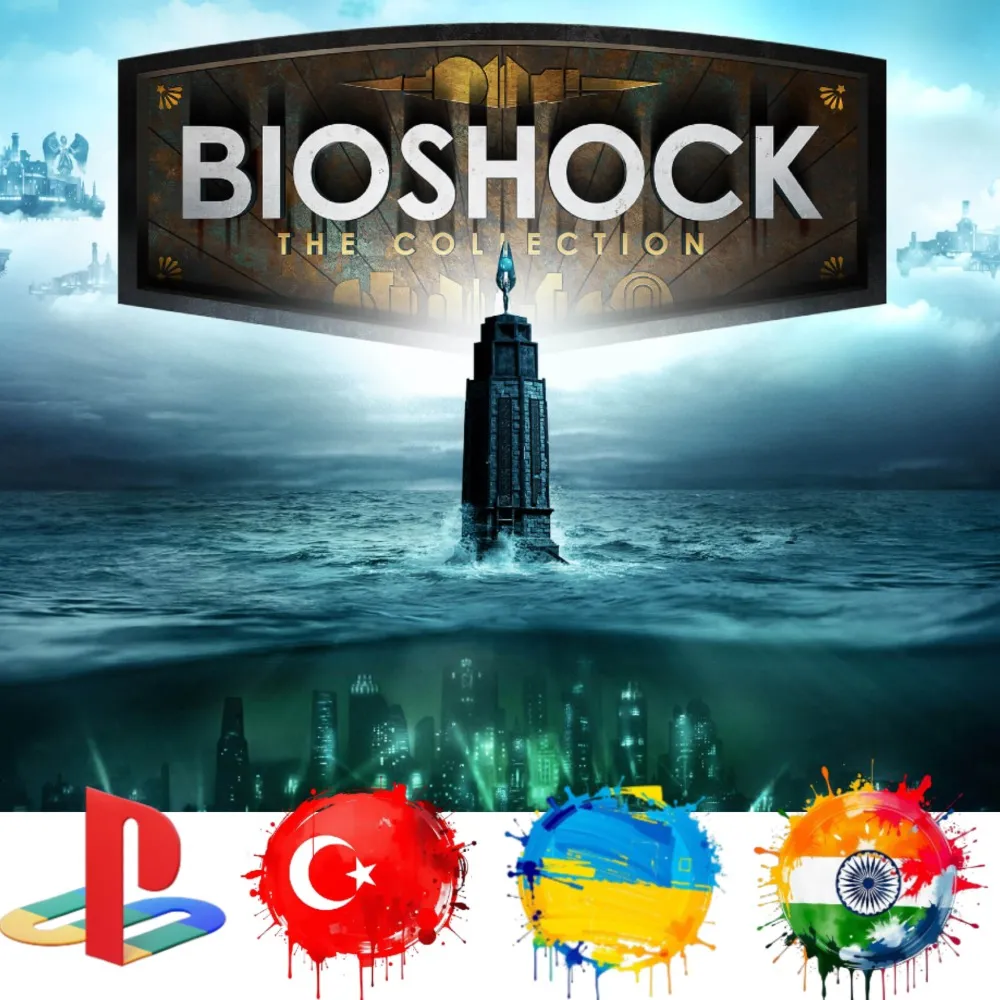 BioShock The Collection PS4/ТУРЦИЯ/УКРАИНА/ИНДИЯ/PS