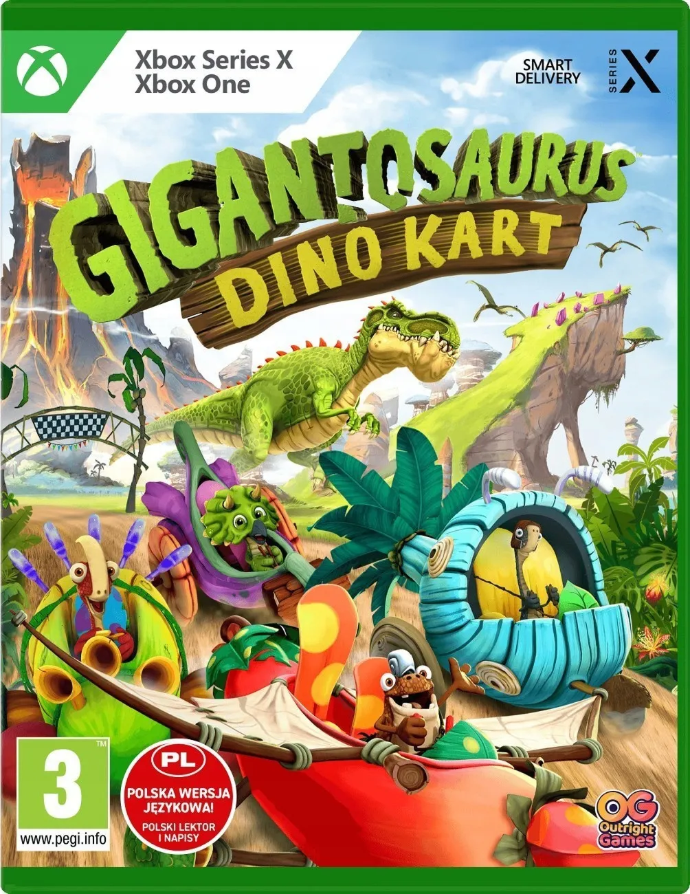 Gigantosaurus Dino Kart XBOX ONE X|S KEY