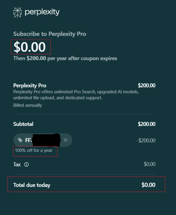 Perplexity Pro Promotions Code | Valued 200$ Plan  | Replacement Warranty