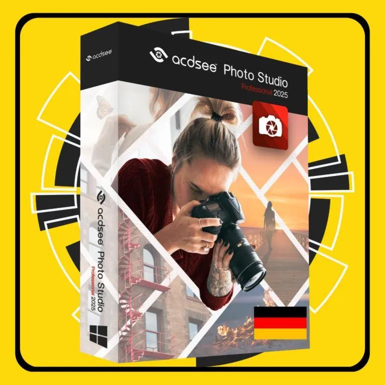 ACDSee Photo Studio Professional 2025 Лицензионный ключ на 1 год - Немецкая версия