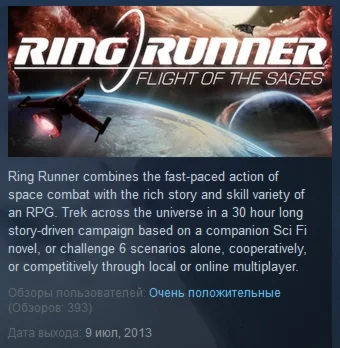 Ring Runner: Flight of the Sages  STEAM KEY GLOBAL