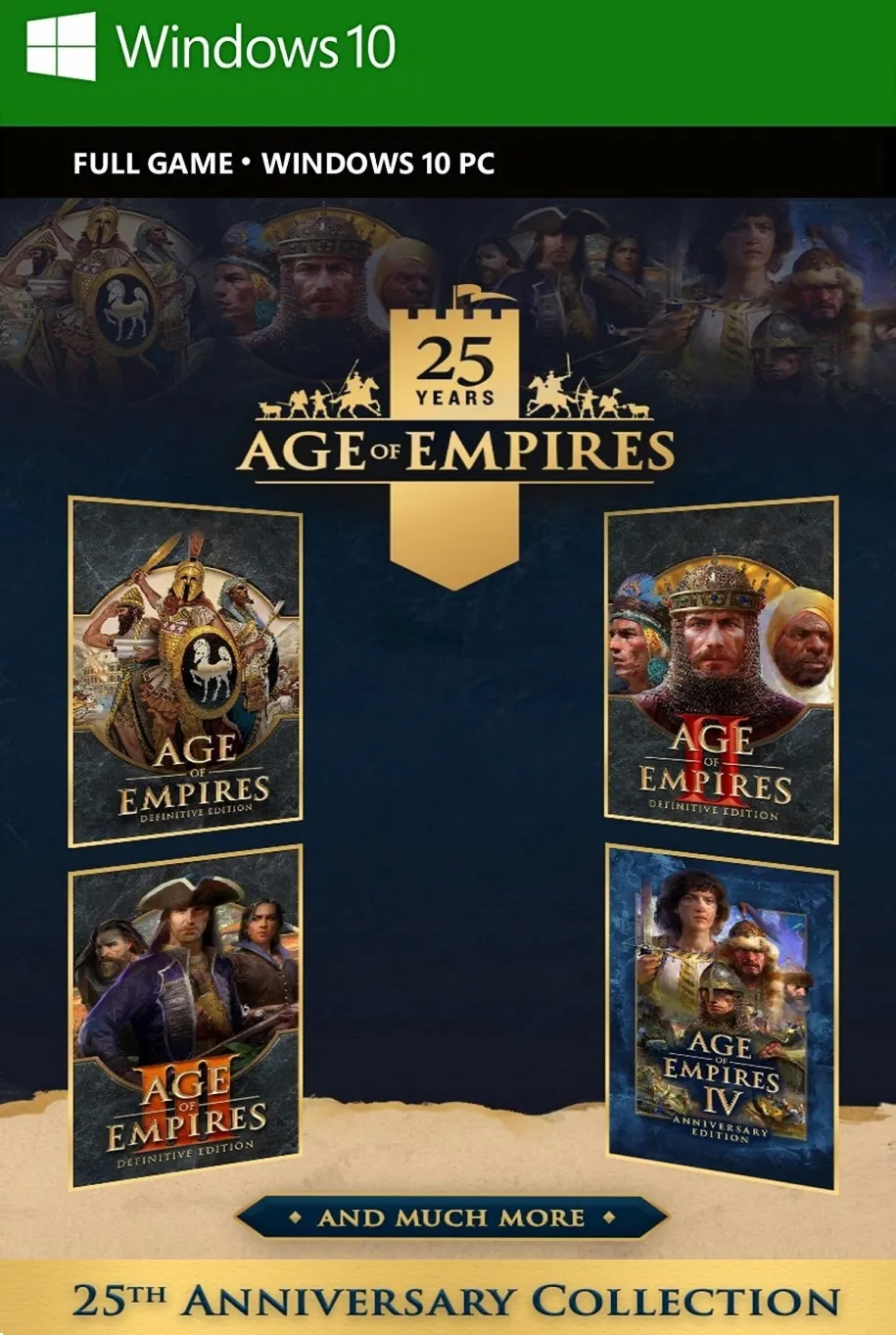 🔥🎮 Age of Empires 25th Anniversary Collection PC KEY 🎮🔥