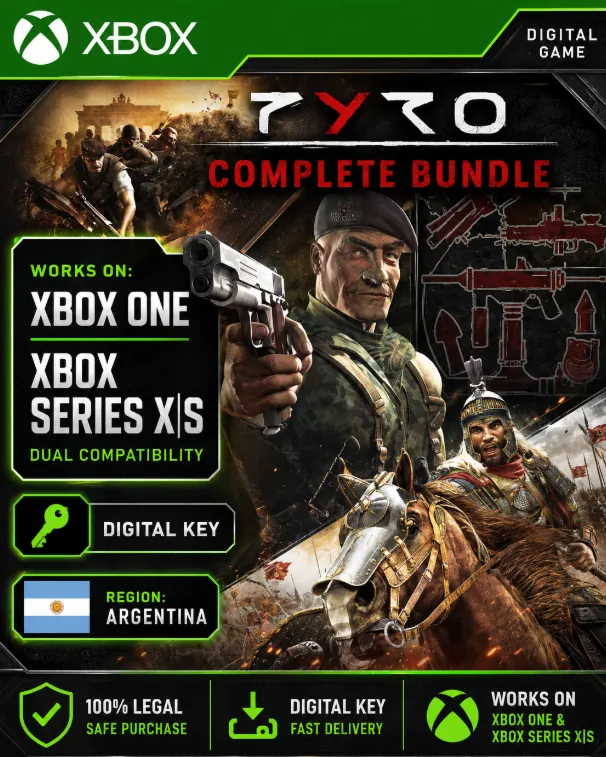 PYRO COMPLETE BUNDLE COMMANDOS 2+3 & PRAETORIANS XBOX KEY