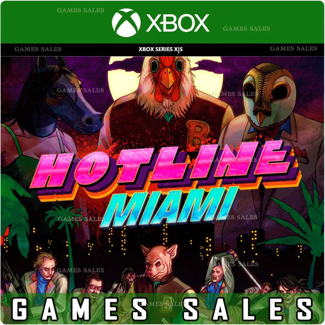 ️HOTLINE MIAMI️XBOX SERIES X|SКЛЮЧ