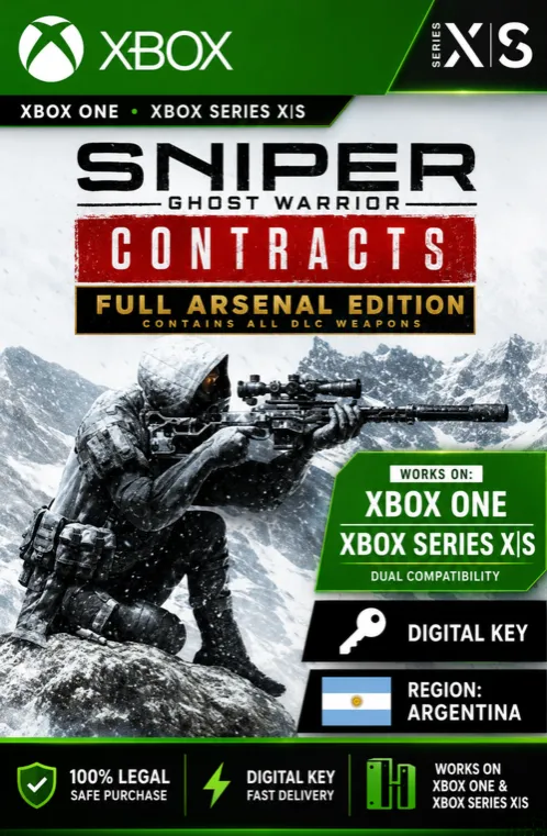 SNIPER GHOST WARRIOR CONTRACTS FULL ARSENAL XBOX ONE KEY