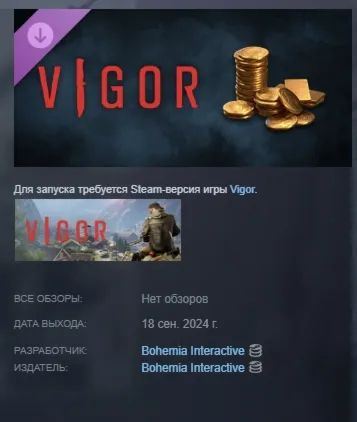 Vigor - Prepper's Small Fortune DLC АВТОДОСТАВКА STEAM РОССИЯ
