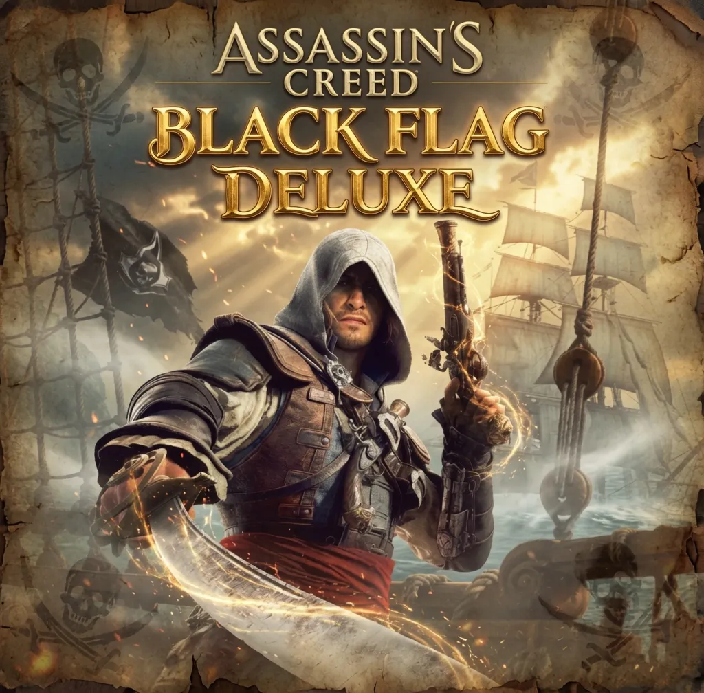 Assassin's Creed Black Flag Resynced Deluxe Edition + DLS / STEAM АККАУНТ