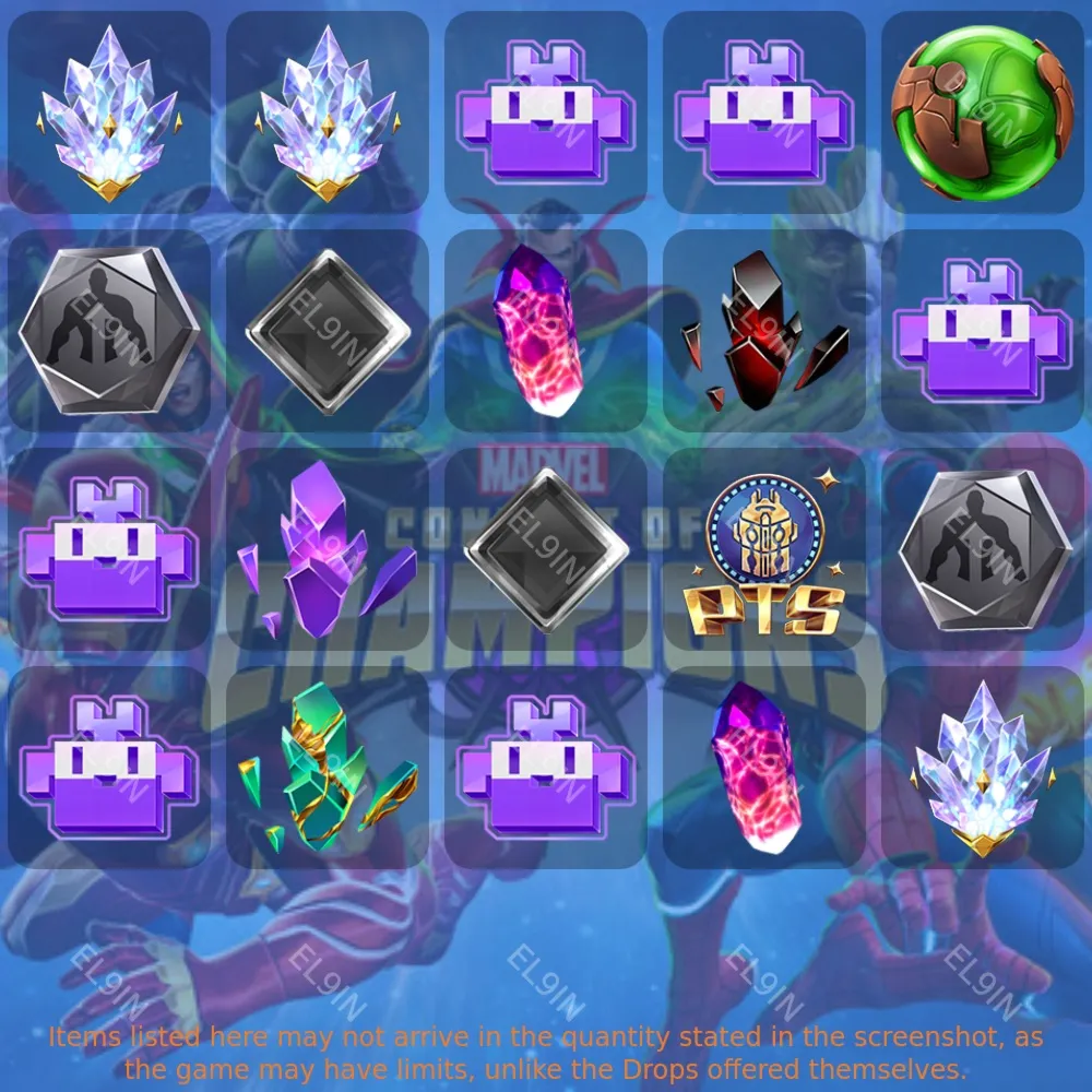 📈MARVEL Contest of Champions🎖️Твич Дропсы⚜️20 предметов + 🎁
