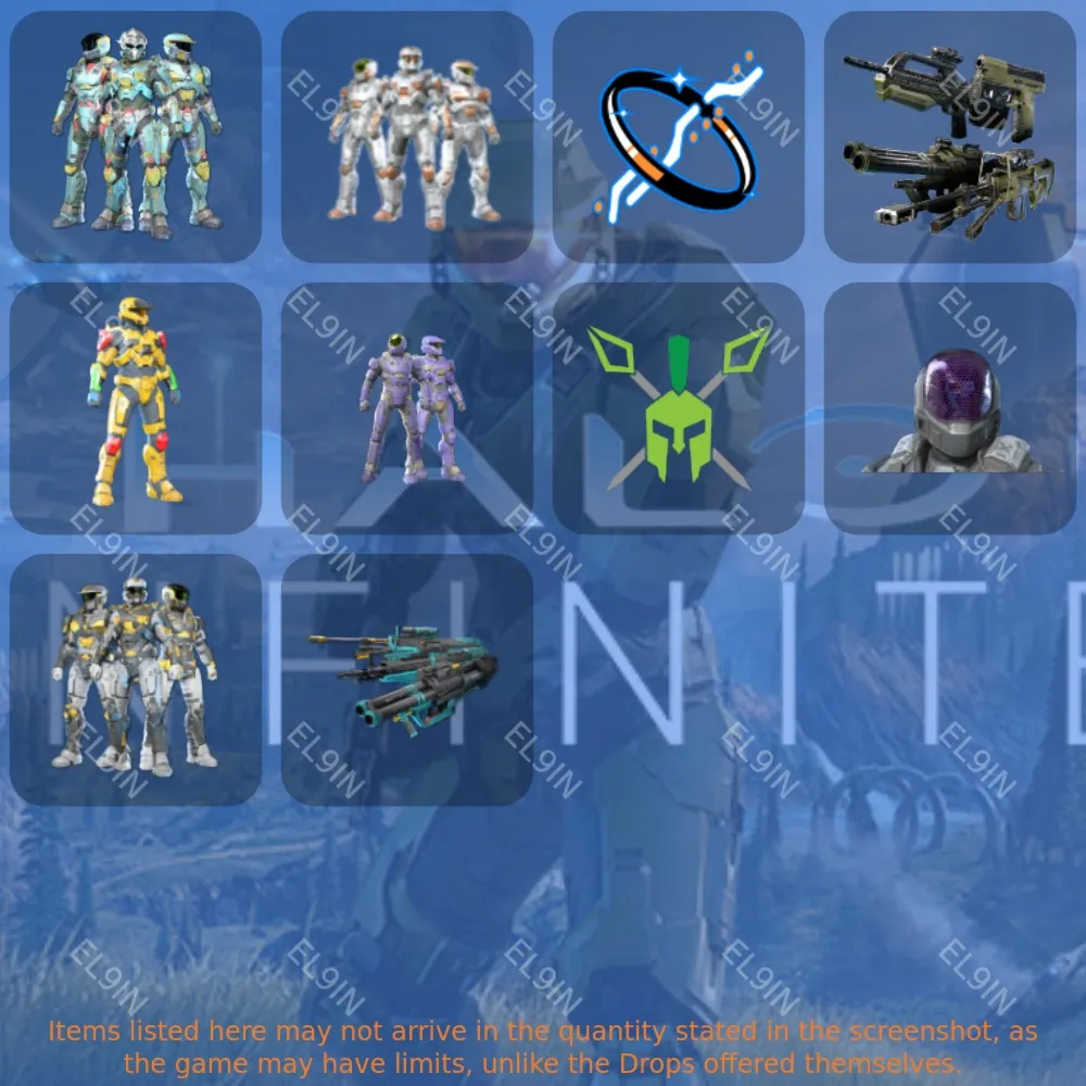 Halo InfiniteТвич Дропсы10 предметов + 