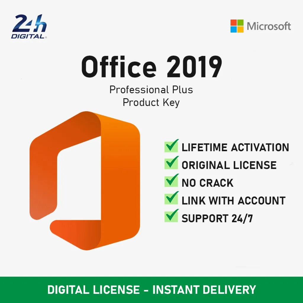 Office 2019 Pro Plus License Key Активация лицензионного ключа