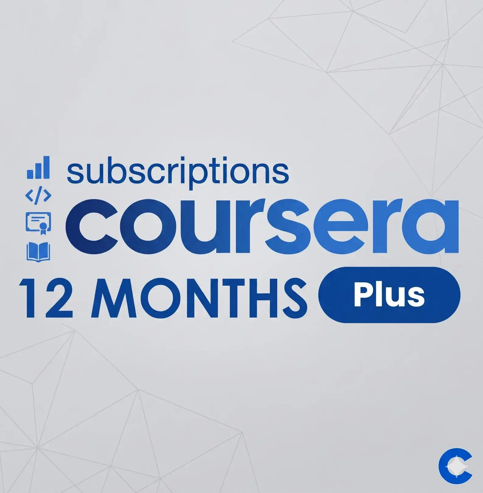 COURSERA PLUS на 1 год для вашей учетной записи