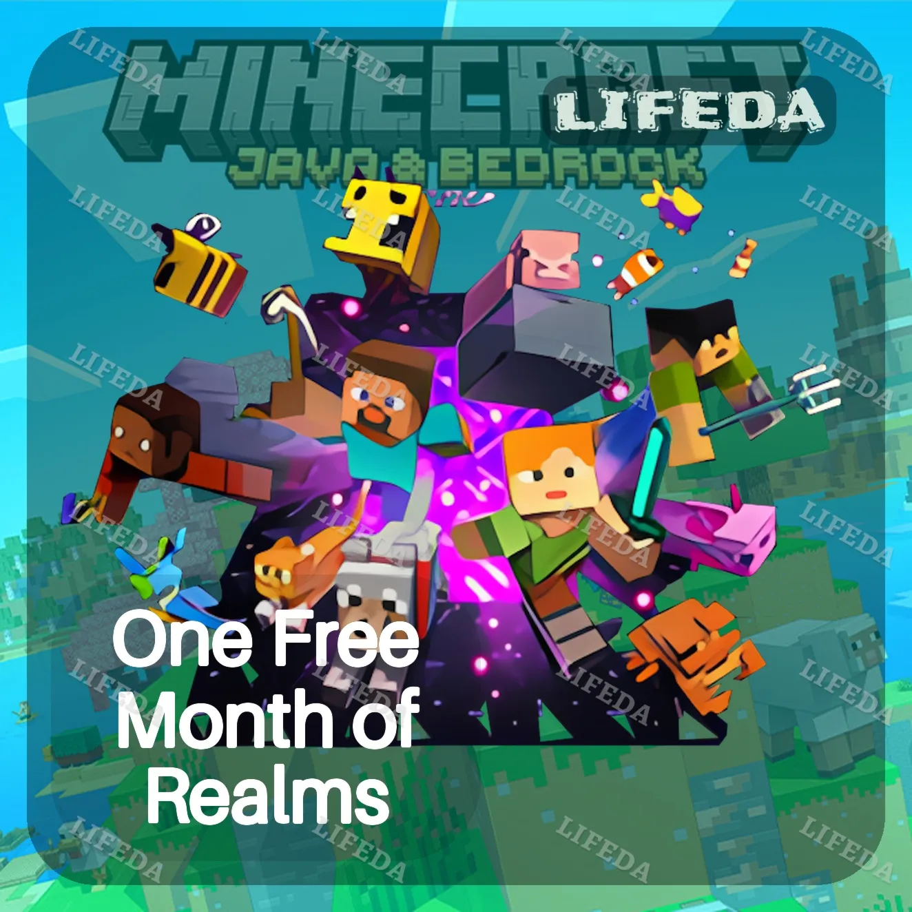 МАЙНКРАФТ ️【Minecraft Realms Plus на 30 дней】 ТВИЧ ДРОПЫ • JAVA & BEDROCK • GLOBAL