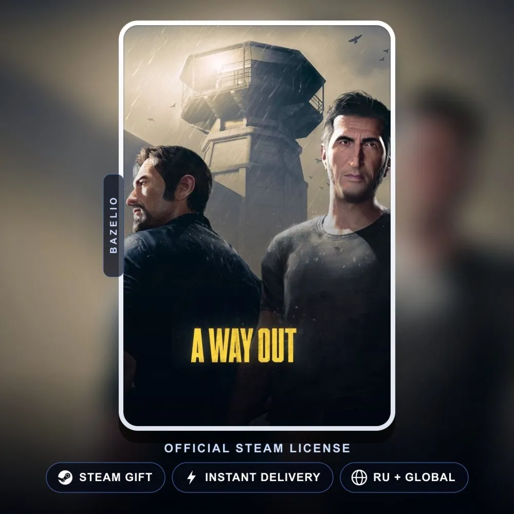 A Way Out (Steam Gift) · РФ и весь мир · Автодоставка 24/7