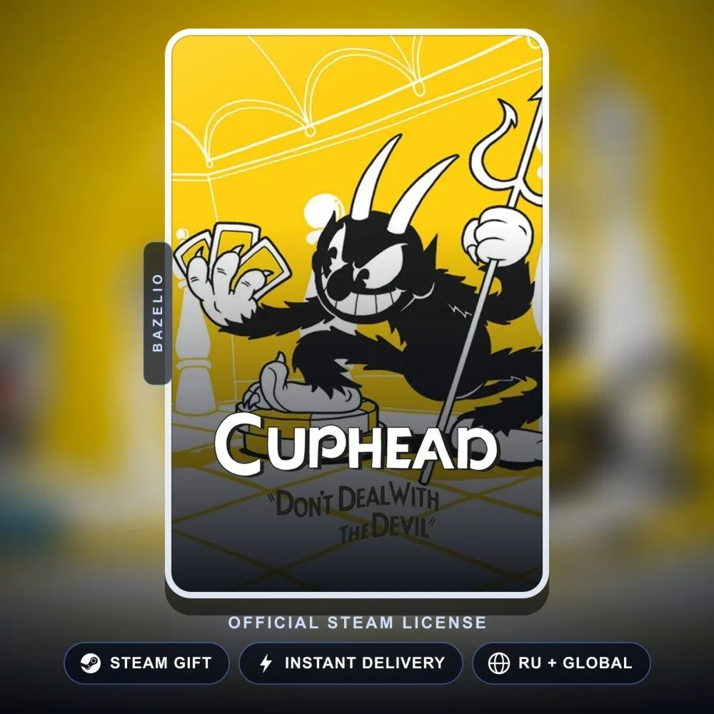 Cuphead (Steam Gift) · РФ и весь мир · Автодоставка 24/7