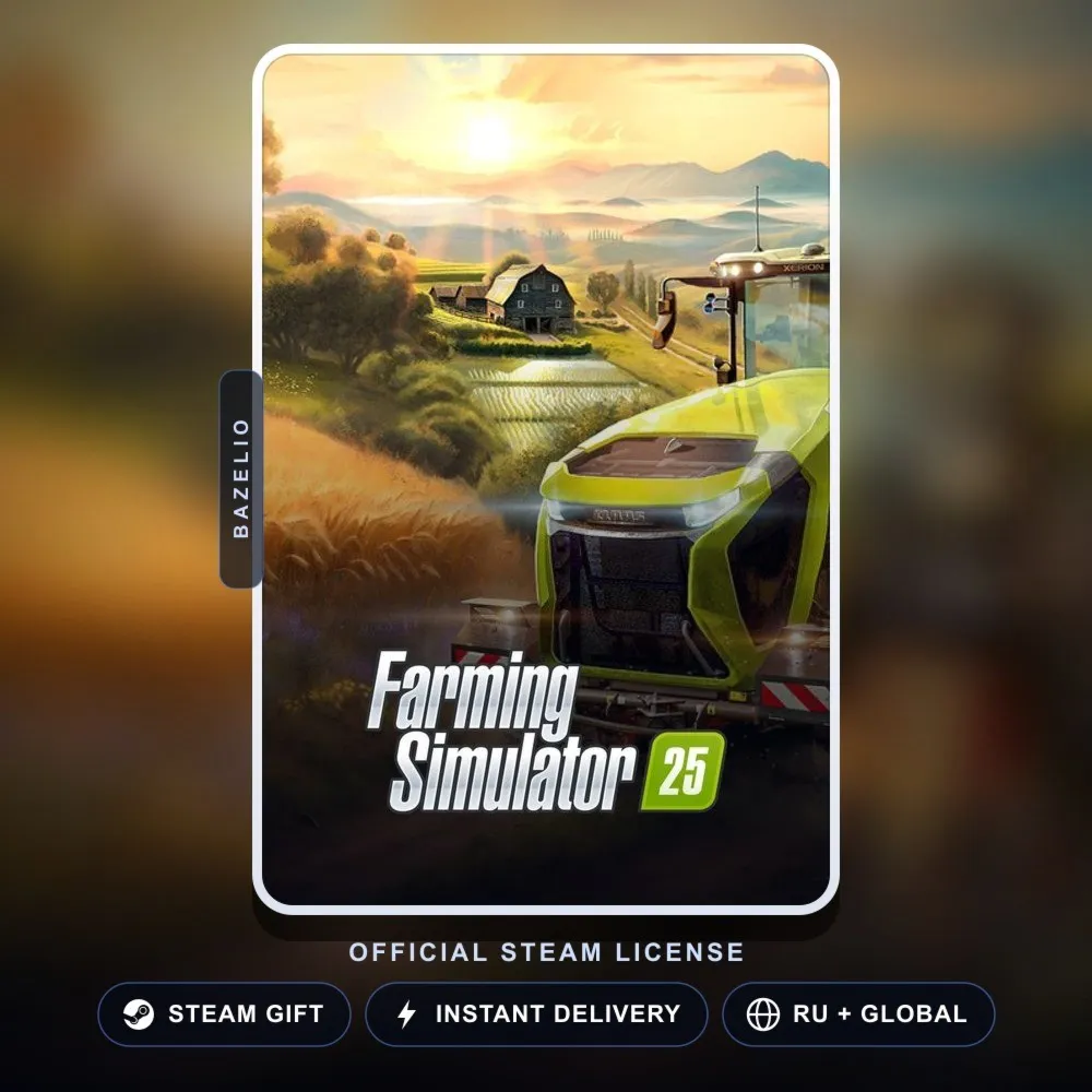 Farming Simulator 25 (Steam Gift) · РФ и весь мир · Автодоставка 24/7