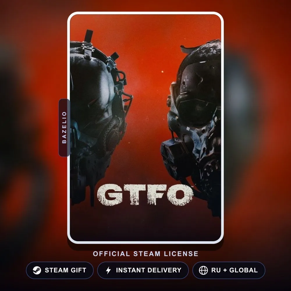 GTFO (Steam Gift) · РФ и весь мир · Автодоставка 24/7