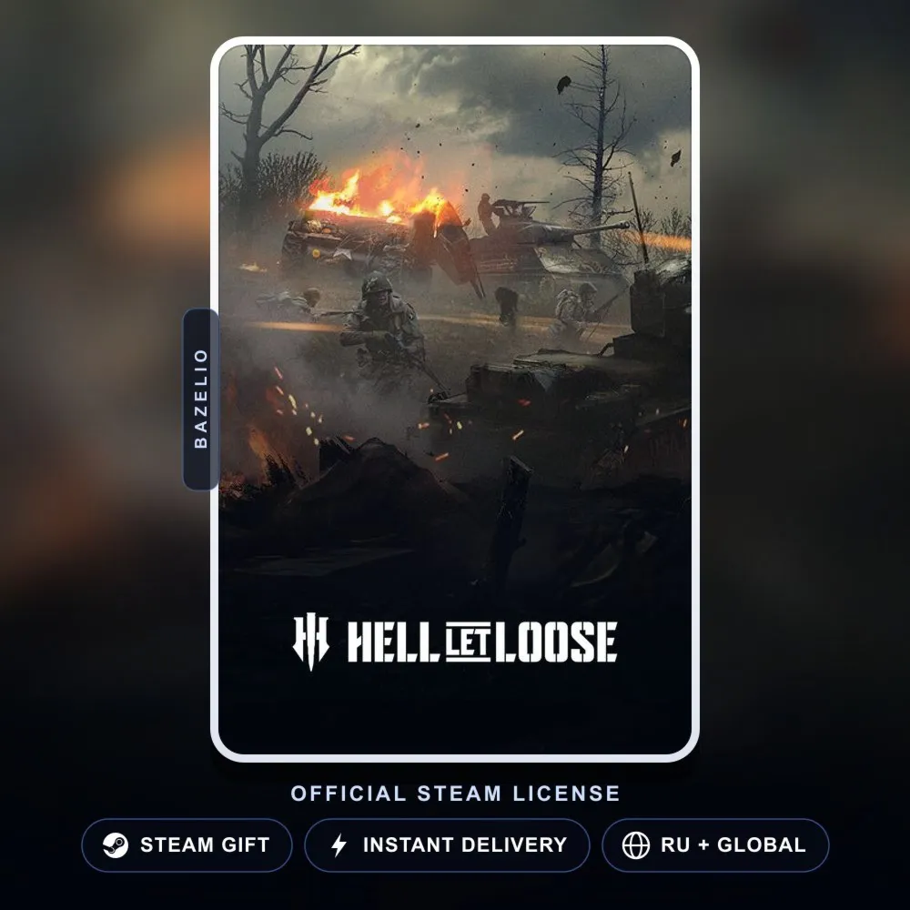 Hell Let Loose (Steam Gift) · РФ и весь мир · Автодоставка 24/7