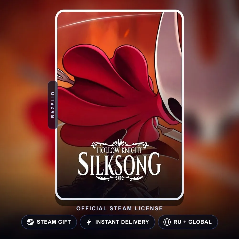 Hollow Knight: Silksong (Steam Gift) · РФ и весь мир · Автодоставка 24/7