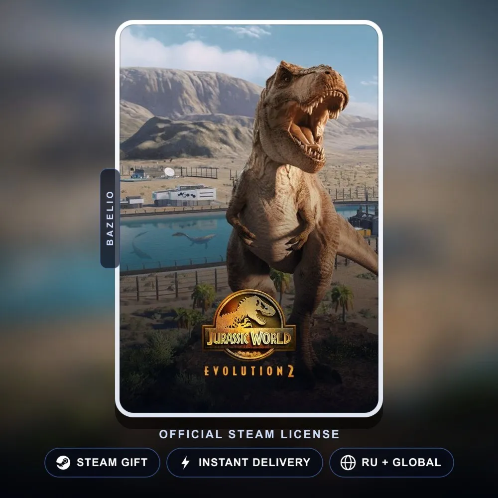 Jurassic World Evolution 2 (Steam Gift) · РФ и весь мир · Автодоставка 24/7