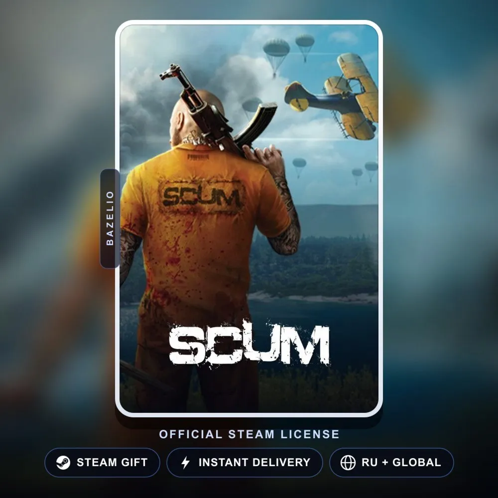 SCUM (Steam Gift) · РФ и весь мир · Автодоставка 24/7
