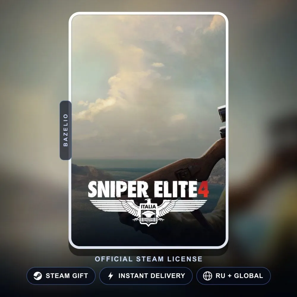Sniper Elite 4 (Steam Gift) · РФ и весь мир · Автодоставка 24/7
