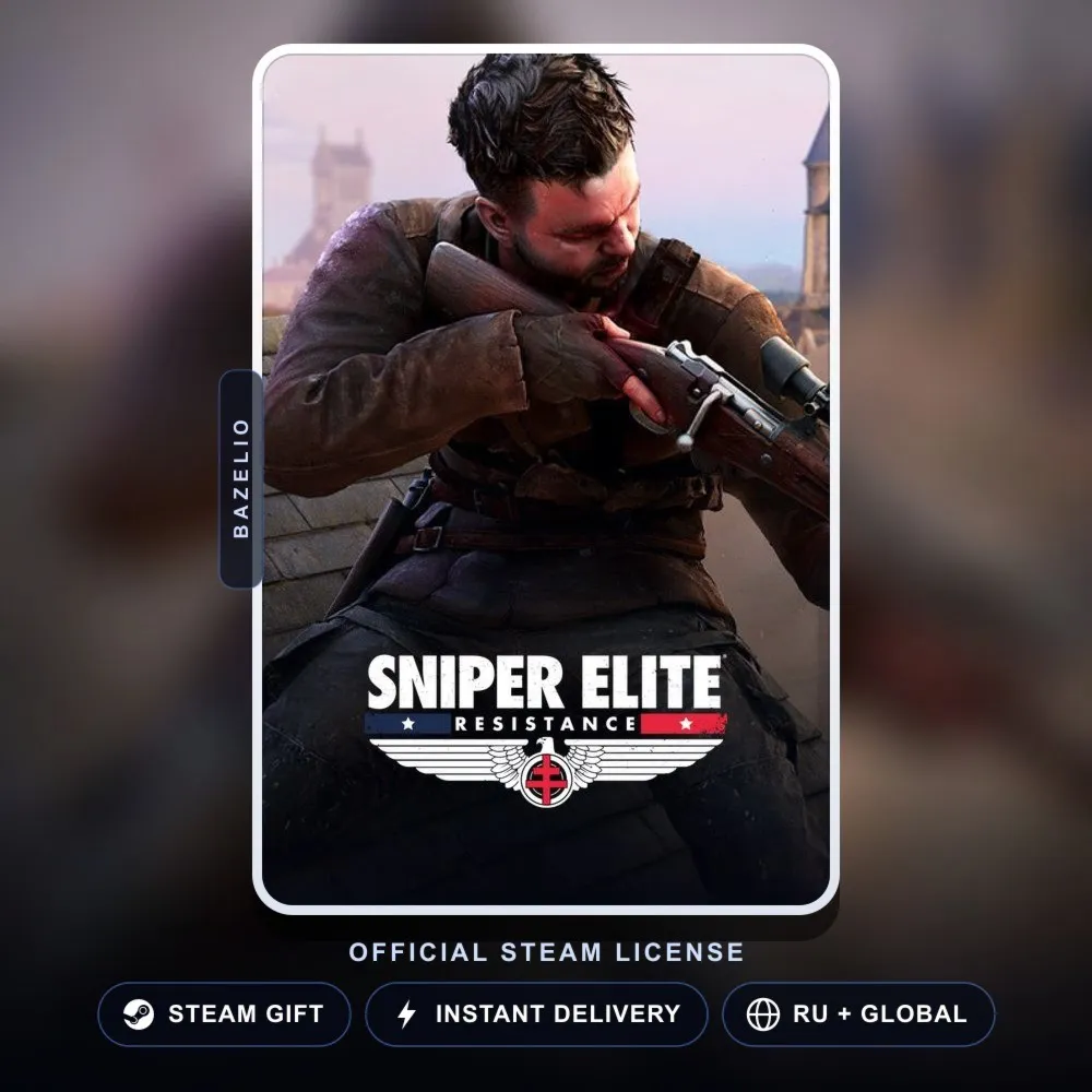 Sniper Elite: Resistance (Steam Gift) · РФ и весь мир · Автодоставка 24/7
