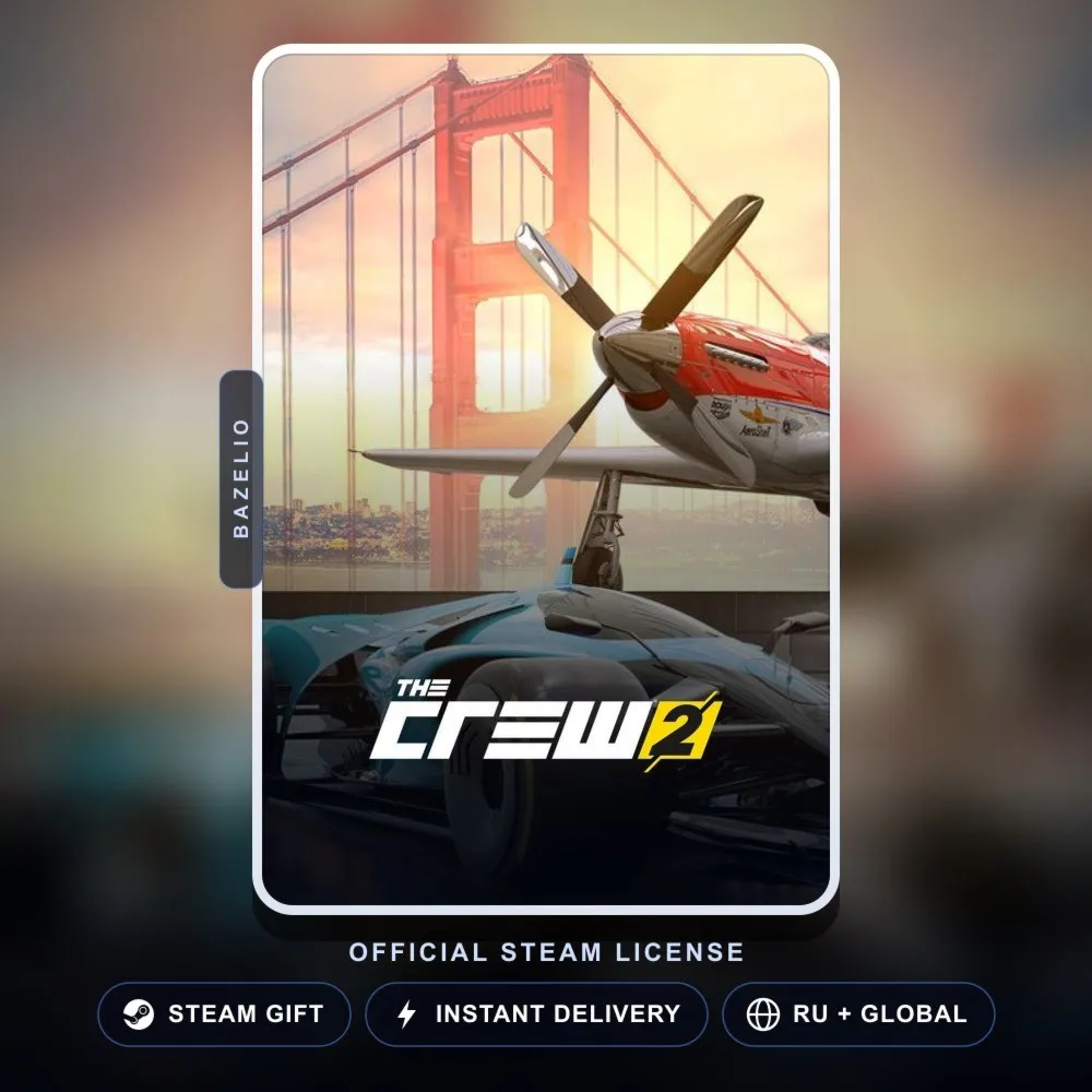 The Crew™ 2 (Steam Gift) · РФ и весь мир · Автодоставка 24/7