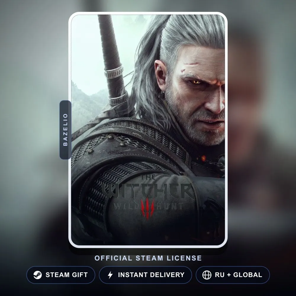 The Witcher 3: Wild Hunt (Steam Gift) · РФ и весь мир · Автодоставка 24/7