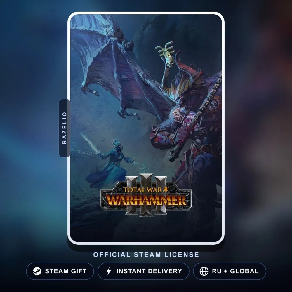 Total War: WARHAMMER III (Steam Gift) · РФ и весь мир · Автодоставка 24/7