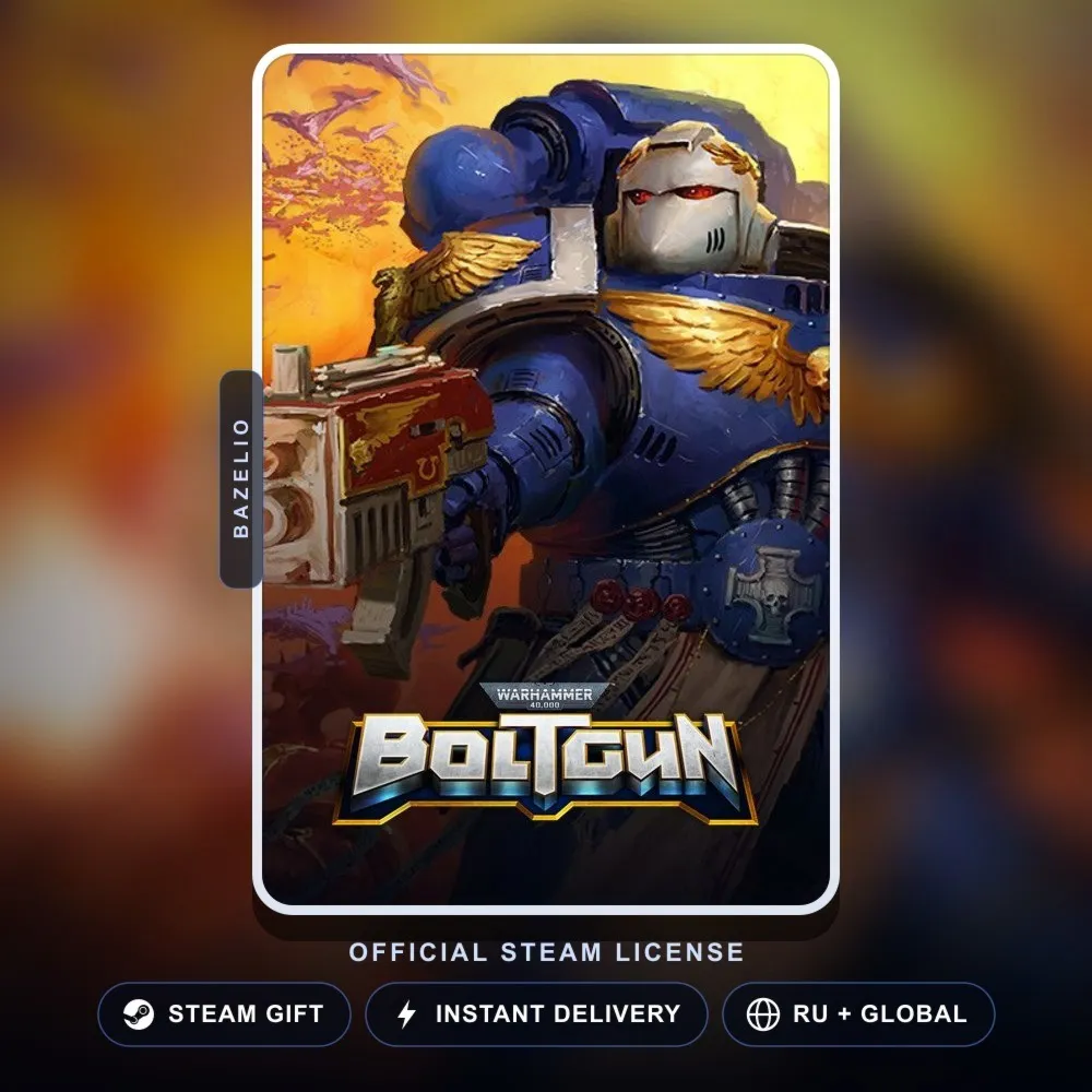 Warhammer 40,000: Boltgun (Steam Gift) · РФ и весь мир · Автодоставка 24/7