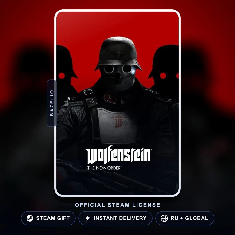 Wolfenstein: The New Order (Steam Gift) · РФ и весь мир · Автодоставка 24/7