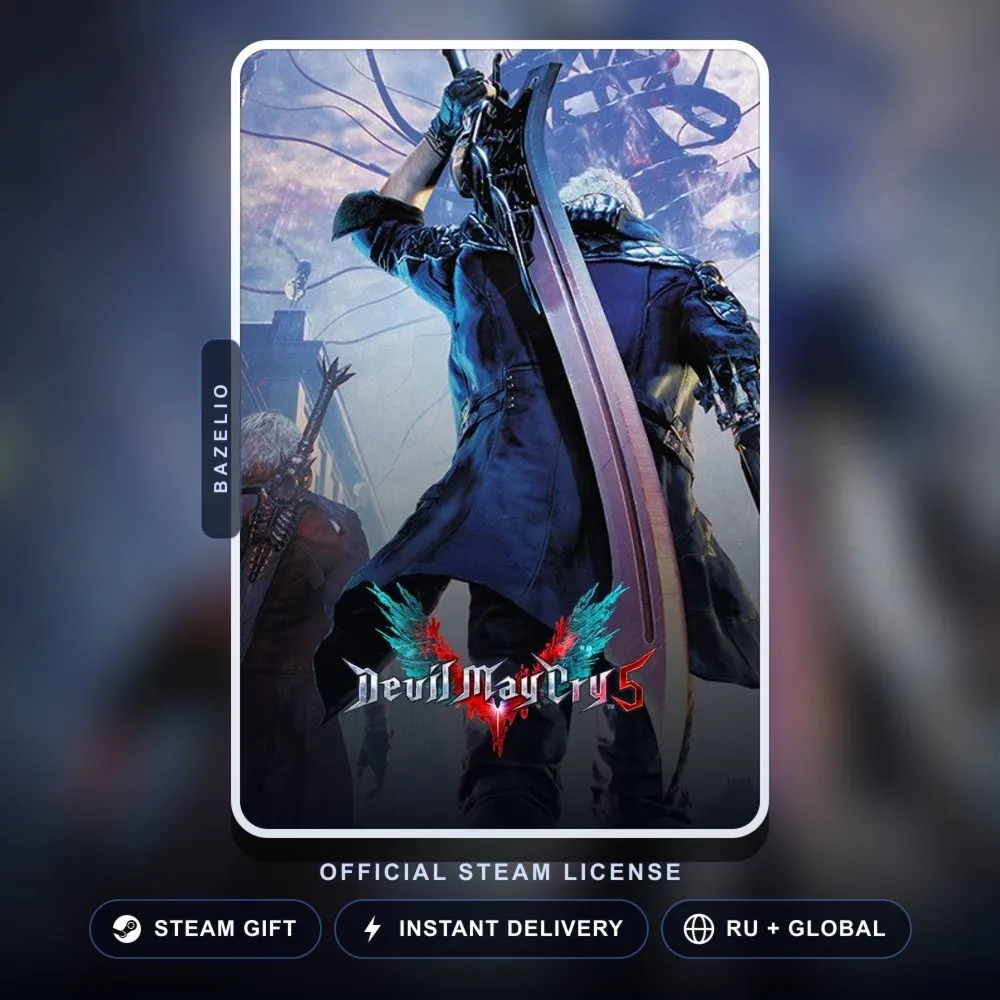 Devil May Cry 5 (Steam Gift) · РФ и весь мир · Автодоставка 24/7