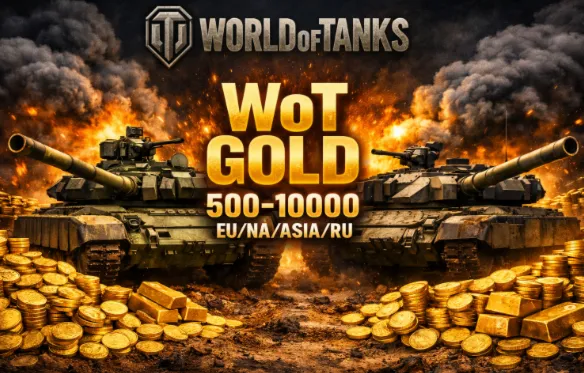 World of Tanks Золото WoT (PC) EU/NA/ASIA/RU серверы 500-15000 GOLD
