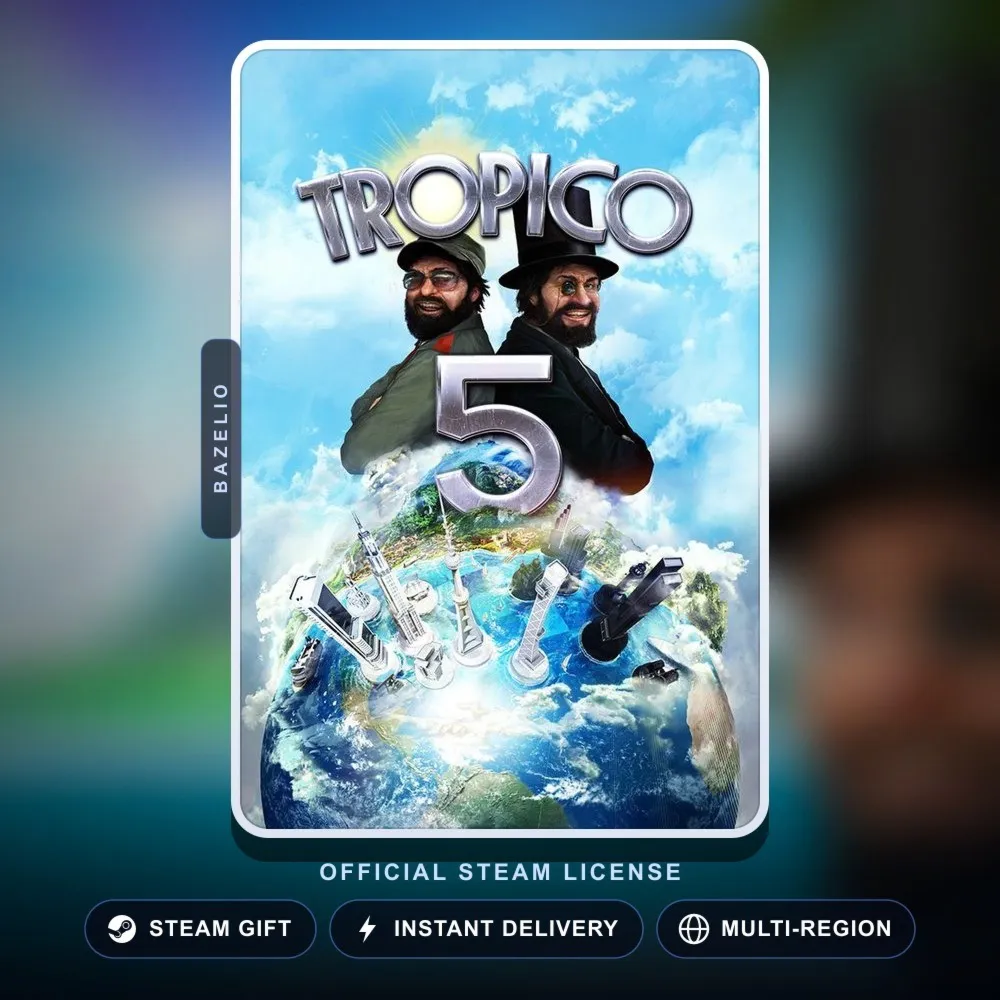 Tropico 5 (Steam Gift) · РФ и весь мир · Автодоставка 24/7