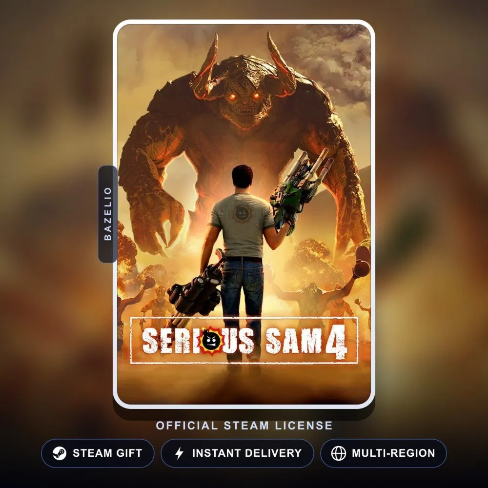 Serious Sam 4 (Steam Gift) · РФ и весь мир · Автодоставка 24/7