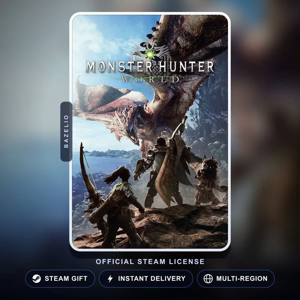 Monster Hunter: World (Steam Gift) · РФ и весь мир · Автодоставка 24/7