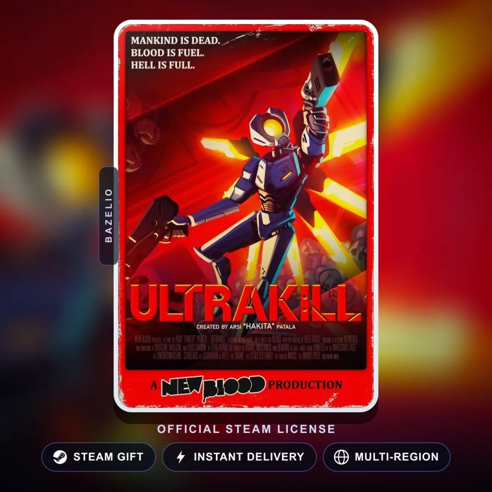 ULTRAKILL (Steam Gift) · РФ и весь мир · Автодоставка 24/7