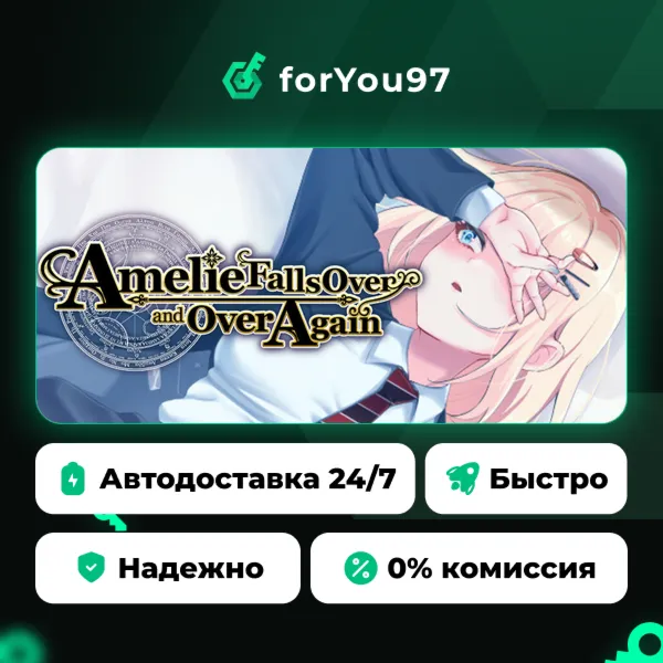 Amelie falls over and over again ~ An endless week in Magic Academy · Steam Gift · АВ
