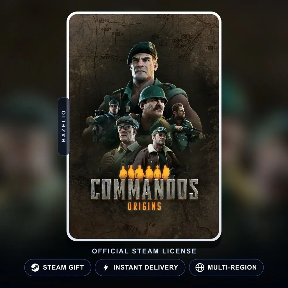 Commandos: Origins (Steam Gift) · РФ и весь мир · Автодоставка 24/7