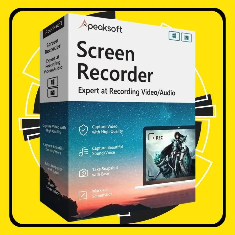 Apeaksoft Screen Recorder Код регистрации на 1 год