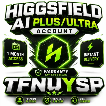 Higgsfield AI Plus/Ultra аккаунт – 1 месяц доступа, авто‑выдача, гарантия