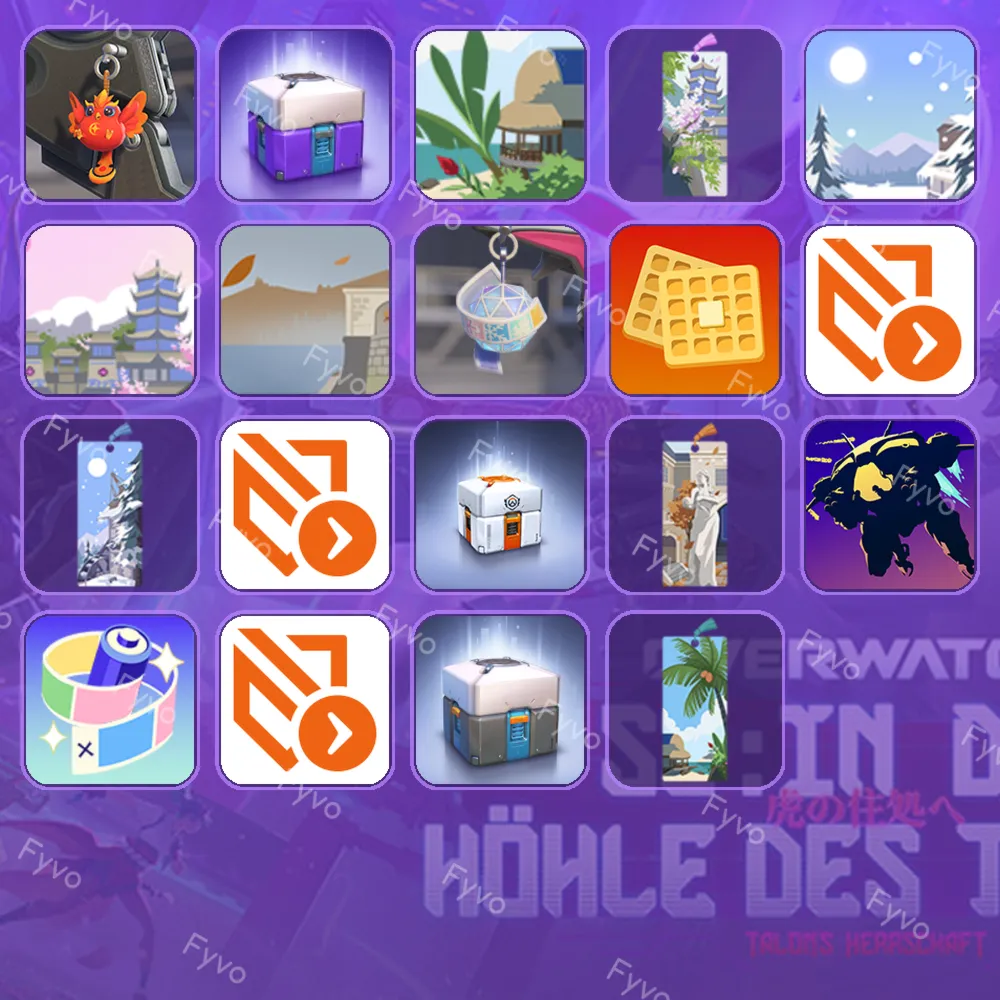 Overwatch Twitch Drops 19 Items Overwatch 2