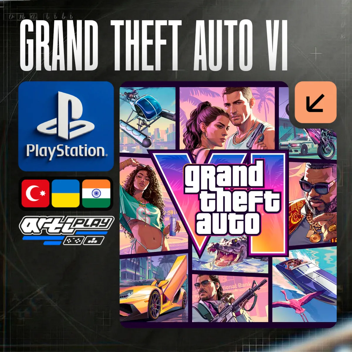 🔴  Grand Theft Auto 6 / GTA 6 / ГТА 6 • PS5 🔴 Турция / Украина / Индия