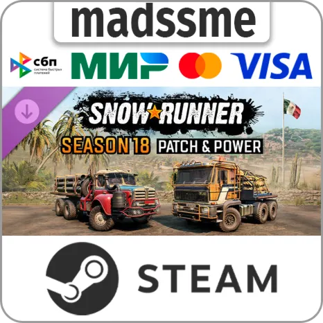 SnowRunner - Season 18: Patch & Power * RU/KZ/СНГ/TR/CN/AR/IN/BR * DLC * STEAM