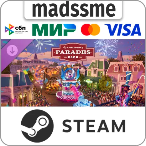 Planet Coaster 2: Parades Pack * RU/KZ/СНГ/TR/CN/AR/IN/BR * DLC * STEAM  АВТО
