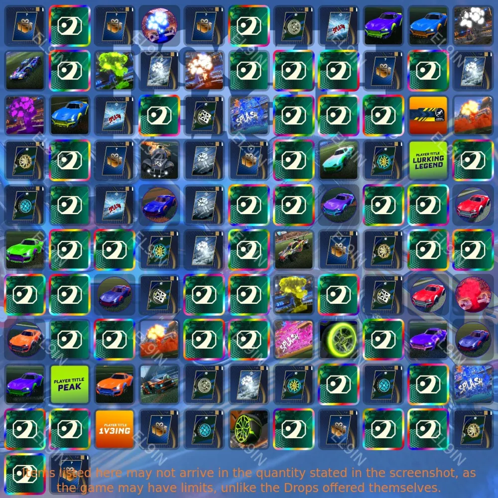 📈Rocket League👑Твич Дропсы🌌112 предметов + 🎁