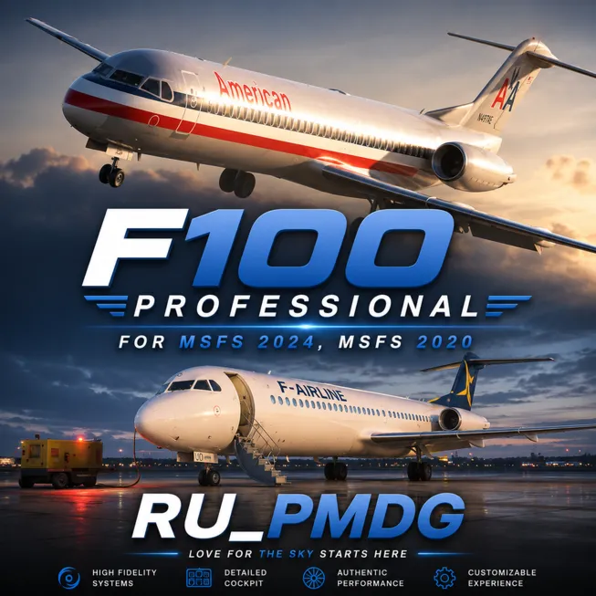F100 Professional for MSFS2020/24